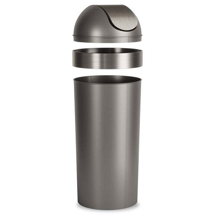 Bote de basura Venti Pewter Umbra 086758-480-REM 028295261944
