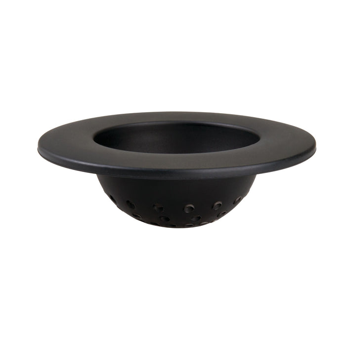 Colador para Eliminación de Residuos en Fregadero Silicón Negro iDesign 09943 081492099437