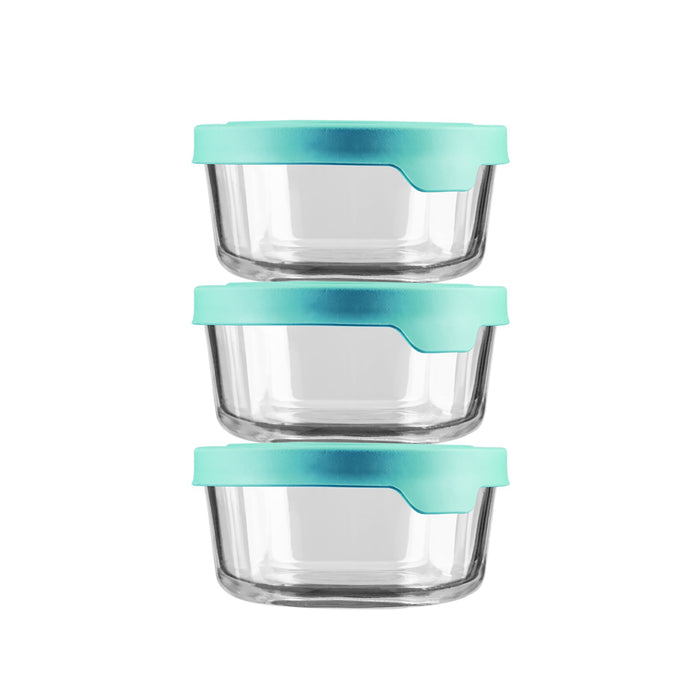 Recipientes para Comida Trueseal® Color Mineral 6 Piezas 4t Anchor Hocking 13285 076440132854