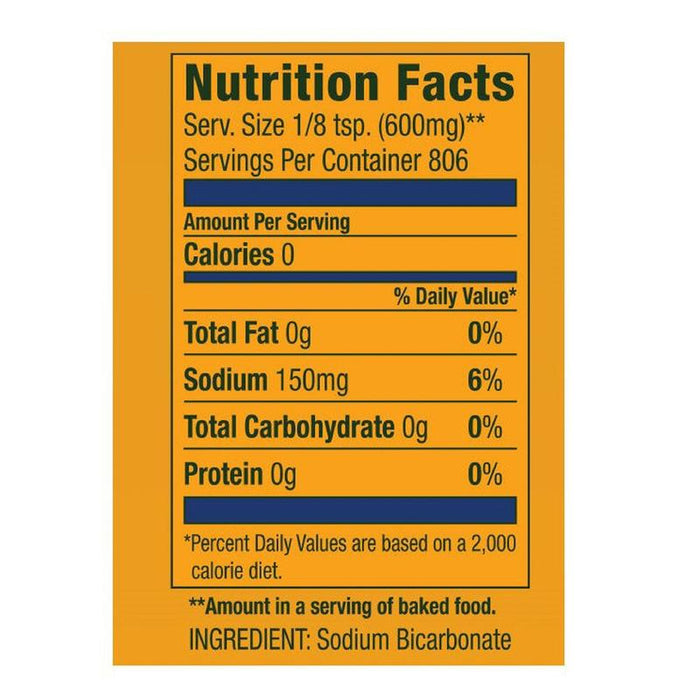 Bicarbonato de Sodio 16oz Arm & Hammer  Arm & Hammer 17399 033200011101