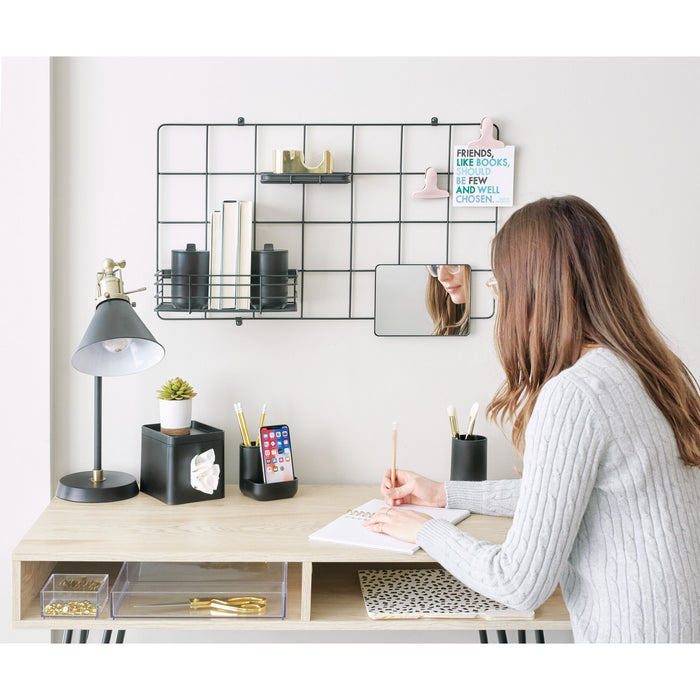 Organizador Multiusos Cade Negro iDesign 28557 081492285571