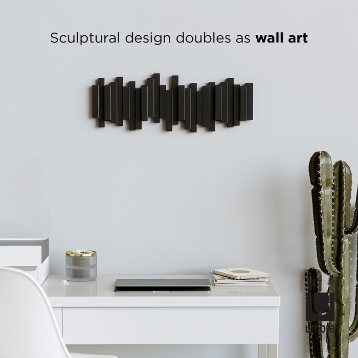 Percha múltiple plegable Sticks Negro Umbra 318211-040-REM 028295280266