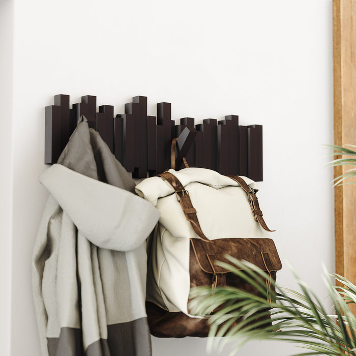 Percha múltiple plegable Sticks Espresso Umbra 318211-213-REM 028295356848