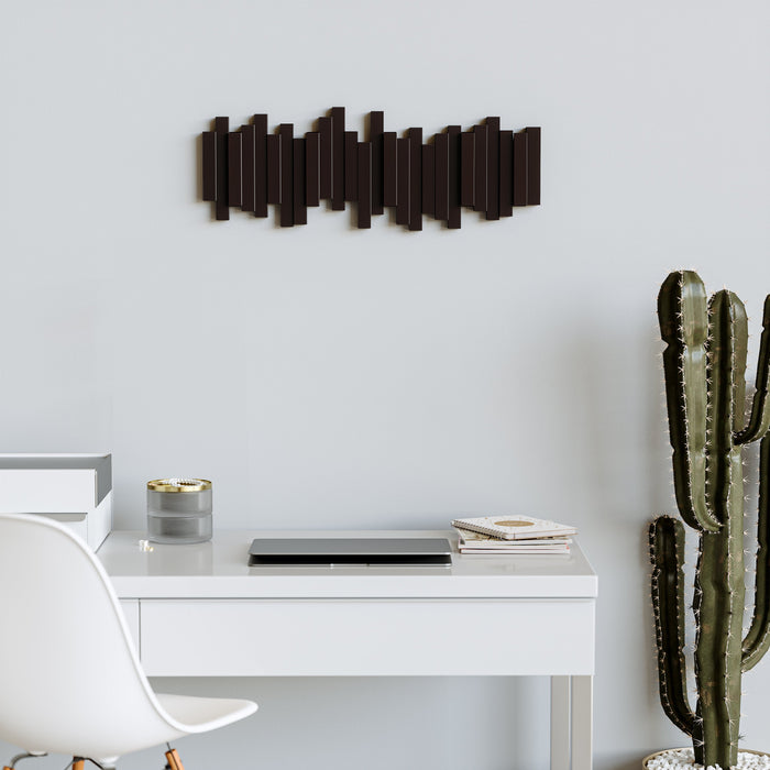 Percha múltiple plegable Sticks Espresso Umbra 318211-213-REM 028295356848