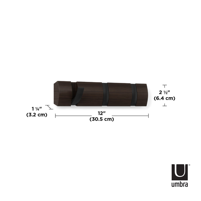 Percha x3 Flip Café y Negro Umbra 318853-048 028295504119