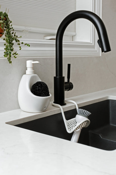 Dispensador de jabón líquido con esponja Joey Blanco Umbra 330750-660 028295131605