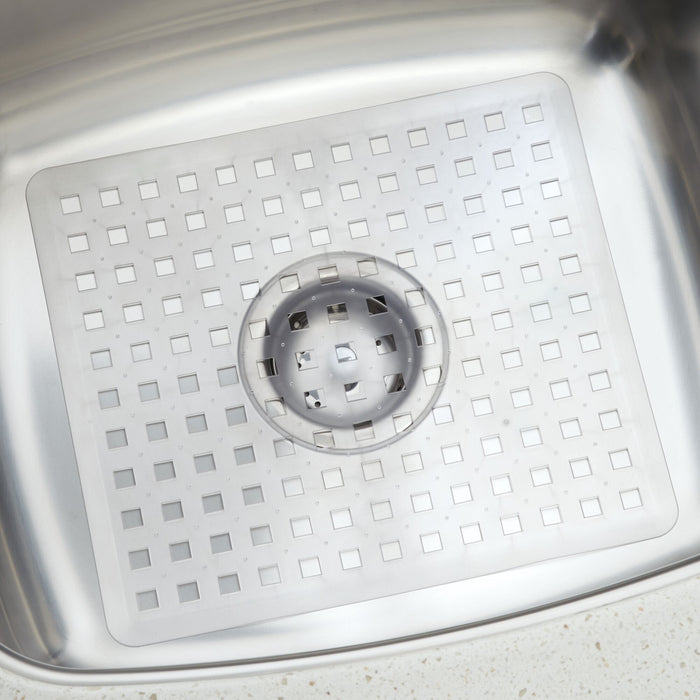 Potector para Fondo de Fregadero Euro Mat Mediano iDesign 36600 081492366003