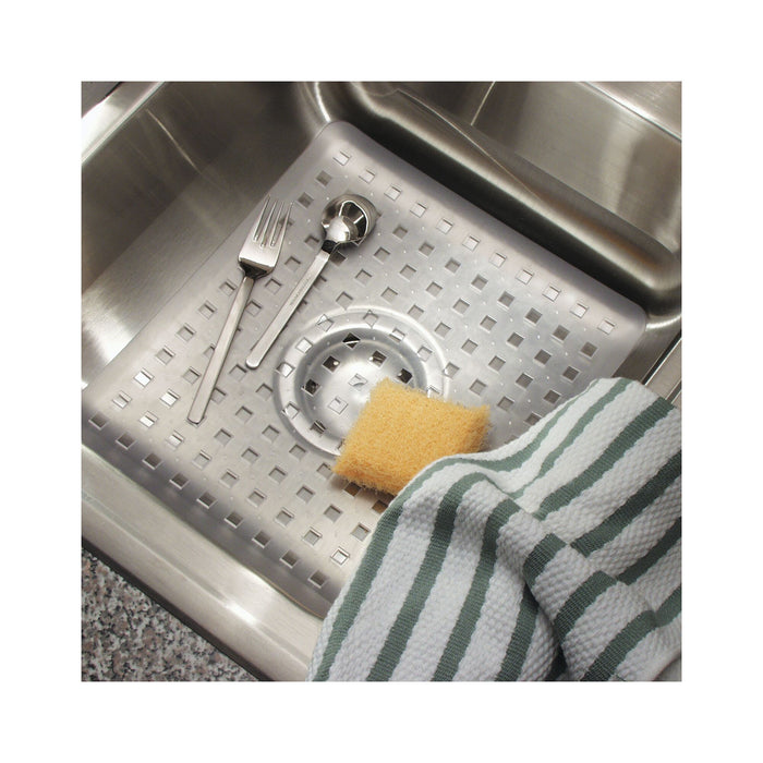 Potector para Fondo de Fregadero Euro Mat Mediano iDesign 36600 081492366003