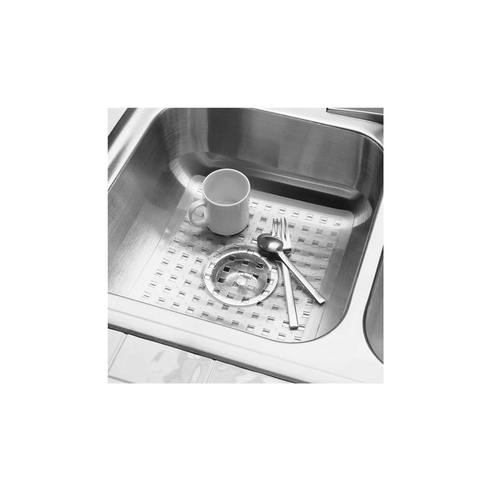 Potector para Fondo de Fregadero Euro Mat Mediano iDesign 36600 081492366003