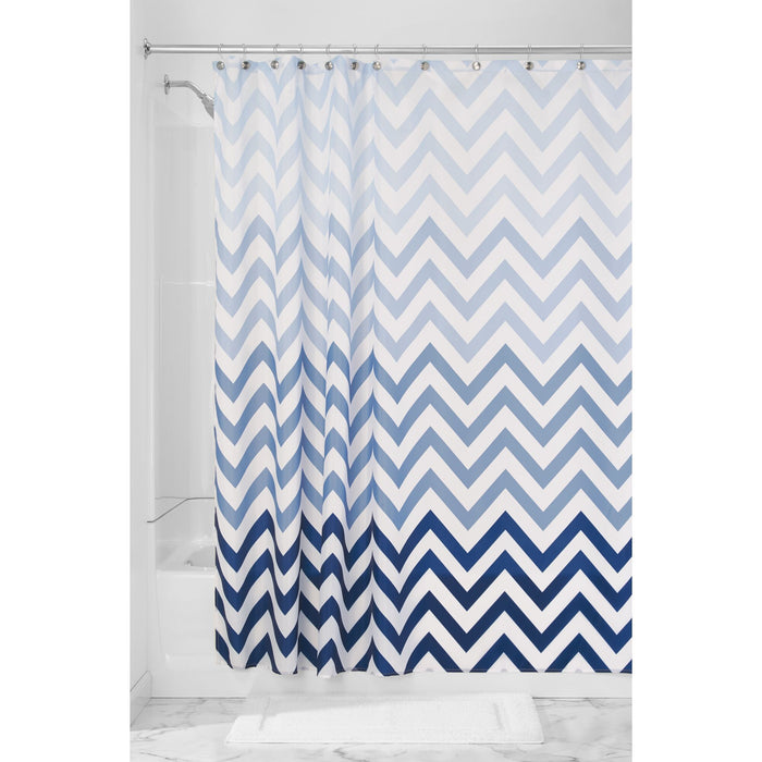 Cortina de Baño Ombre Chevron iDesign 52020 081492520207