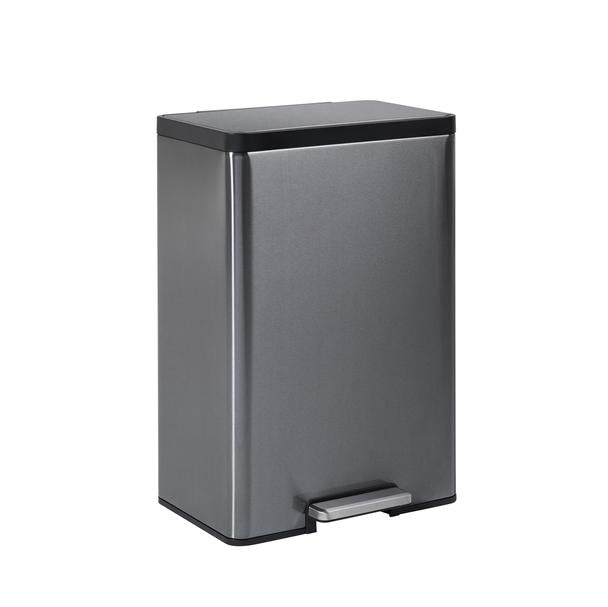 Bote de Basura Acero Inoxidable con Pedal 12 gal. Rubbermaid 6024266 071691526353