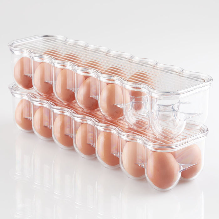 Contenedor de Huevos con Tapa Fridge Binz Mediano iDesign 70730 081492707301