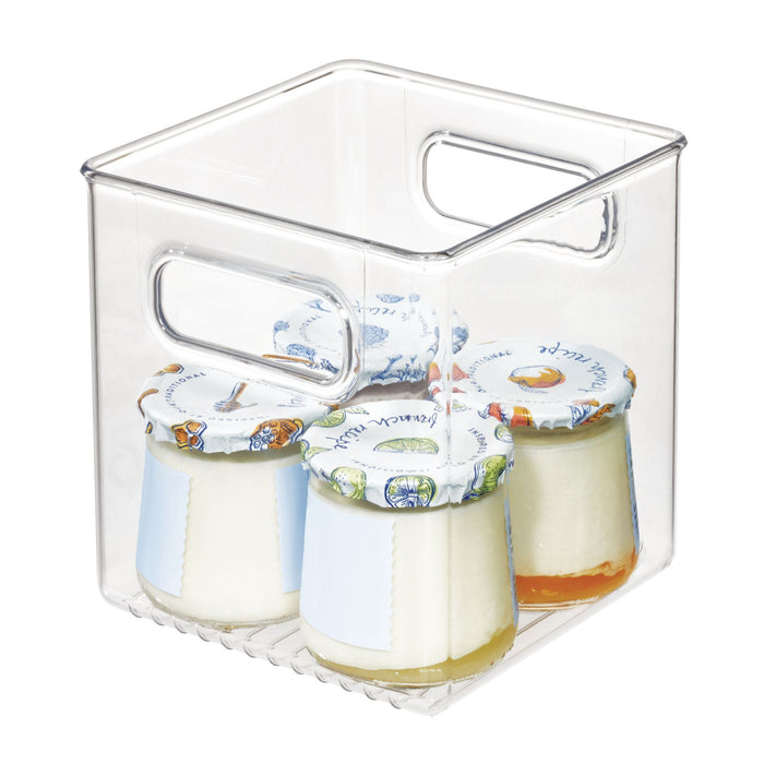 Bandeja Organizadora de Refrigerador con Tapa Cubo Binz 6 x 6 x 6" iDesign 71530 081492715306