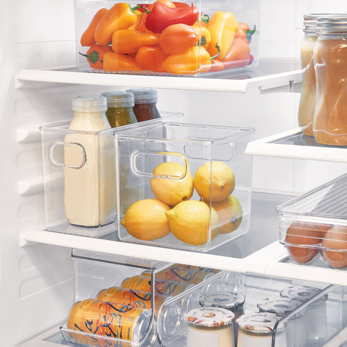 Bandeja Organizadora de Refrigerador con Tapa Cubo Binz 6 x 6 x 6" iDesign 71530 081492715306