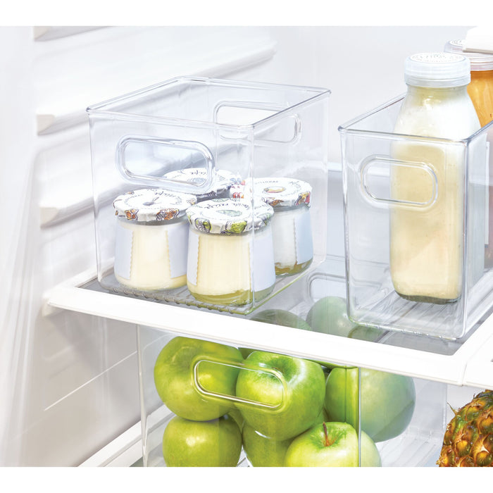 Bandeja Organizadora de Refrigerador con Tapa Cubo Binz 6 x 6 x 6" iDesign 71530 081492715306