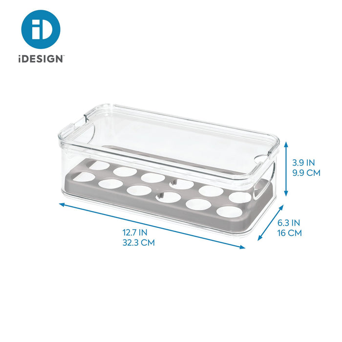 Contenedor de Huevos con Tapa Crisp iDesign 71653 081492716532