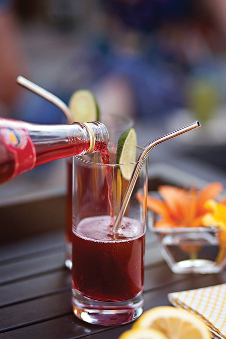 Set de 4 Popotes Doblados  Fox Run 76428 0876824764288