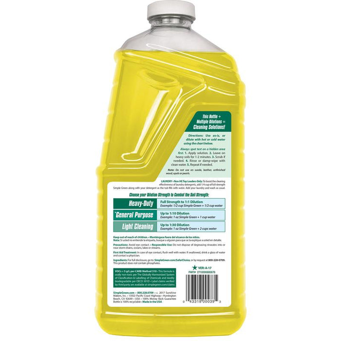Limpiador Multisuperficies Concentrado Simple Green 67.6 L Simple Green 8226680 043318140075