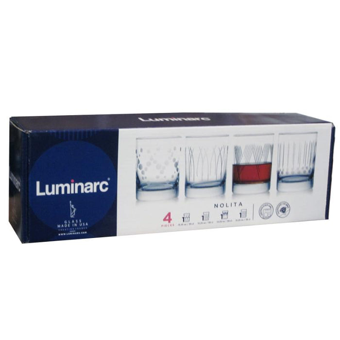 Vasos Nolita 4pz Roca Arc Internacional L7599 883314564877