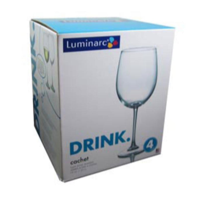 Copas Cachet 4pz para Vino Arc Internacional N3428 883314632637