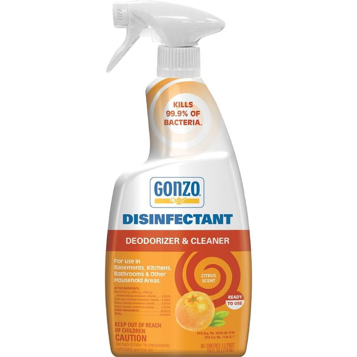 Desinfectante Gonzo Cítrico 24 oz Gonzo 1014065 010572010420