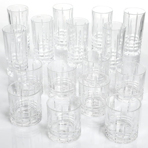 Vasos 16 pzs Jewelite Gibson 116962.16 085081401434