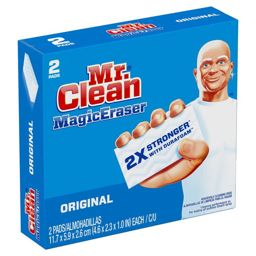 Esponja Borradora Mr. Clean 2 Piezas Mr. Clean 1224286 037000435150