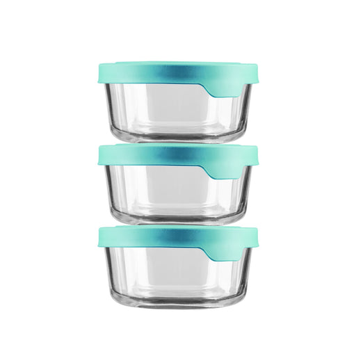 Recipientes para Comida Trueseal® Color Mineral 6 Piezas 4t Anchor Hocking 13285 076440132854