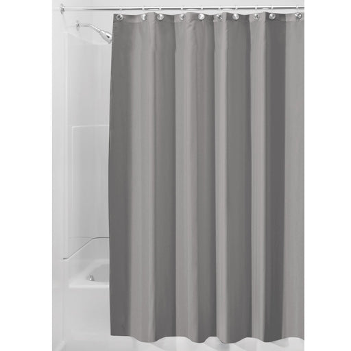 Cortina de Baño Poliéster Liner Gris iDesign 14657 081492146575