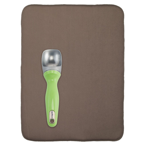 Escurridor de platos de tapete iDry Extra Grande Chocolate iDesign 41143 081492411437