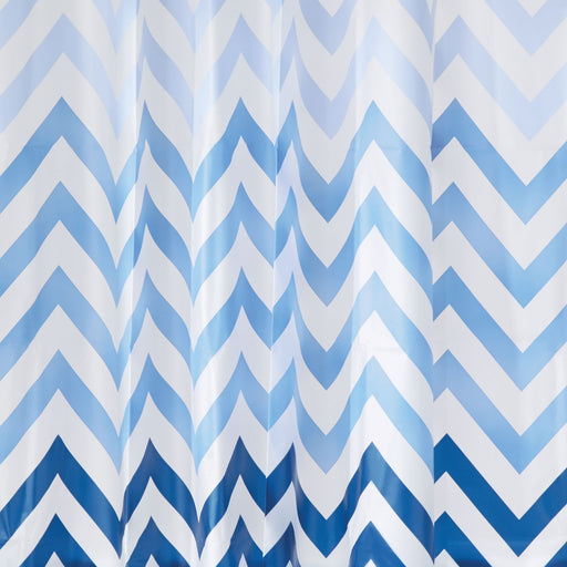 Cortina de Baño Ombre Chevron iDesign 52020 081492520207