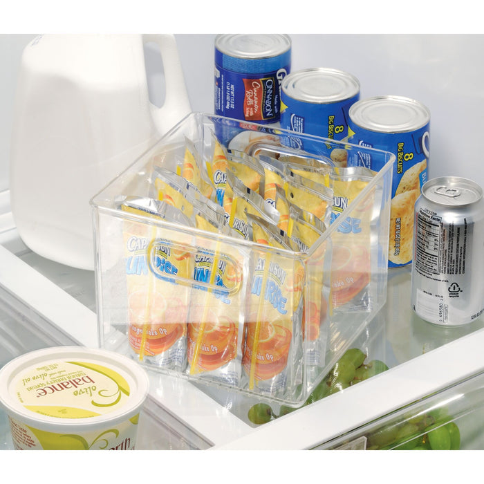 Bandeja Organizadora de Refrigerador con Tapa Cubo Binz 6 x 6 x 6" iDesign 71530 081492715306