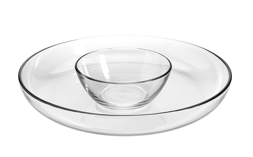 Platón Botanero Chip & Dip 2 Piezas Anchor Hocking 96847 076440968477