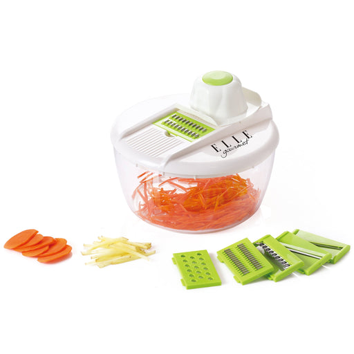 Rallador de 6 estilos con Recipiente Mandoline Elle Gourmet ELG32232 687929322323