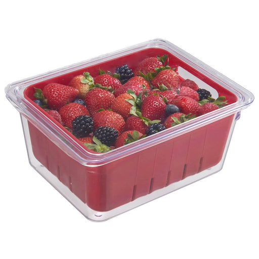 Bandeja Organizadora de Refrigerador para Frutas y Bayas con Tapa 4" Fridgemate FGM24387 687929243871