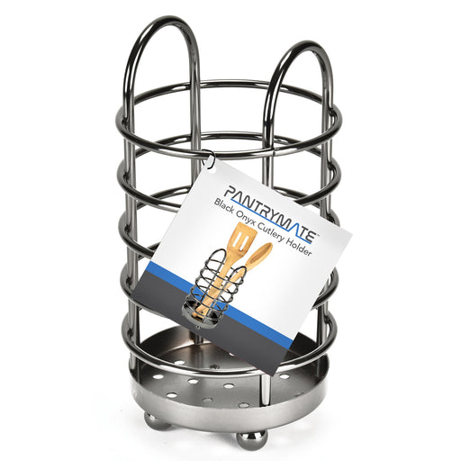 Organizador de Utencilios y Cubiertos Pantrymate Negro Onyx Pantrymate FGM87139 687929871395