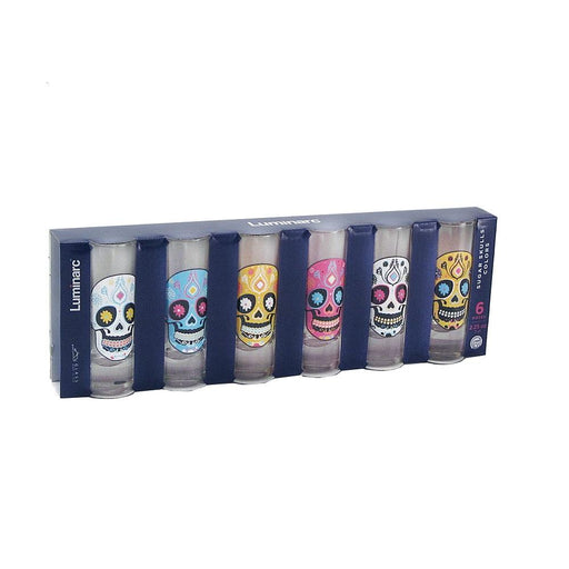 Tequileros Sugar Skulls 6pz Arc Internacional J8919 883314464443