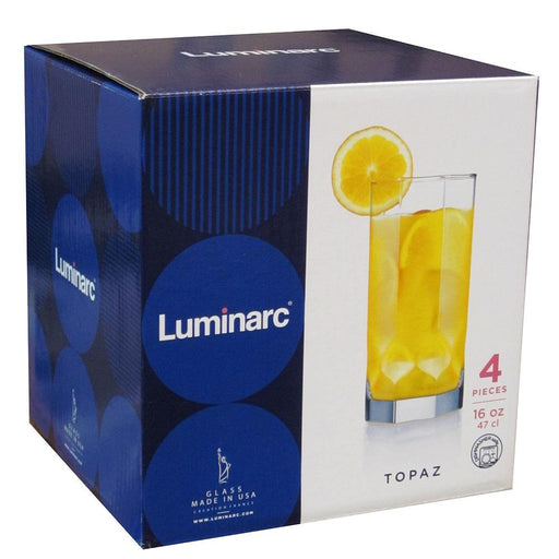 Vasos Topaz 4pz Arc Internacional N2426 883314622546