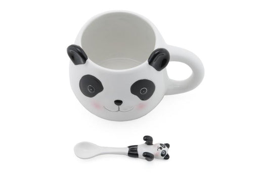 Taza Panditas Con Cuchara Fuji Merchandise NS1-P 4539429153579