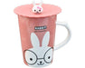 Taza con tapa de Silicon Bunny Fuji Merchandise PC12-5 4539429098948